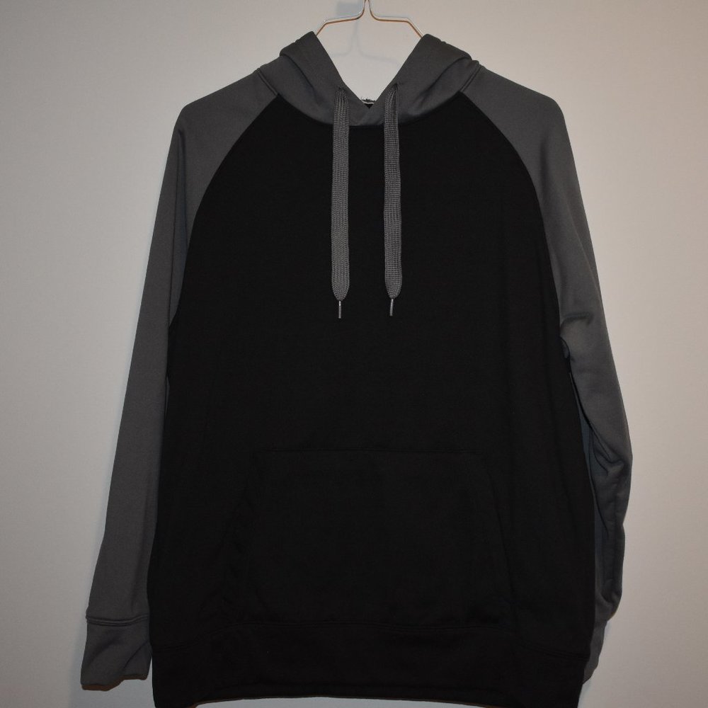Men's Holloway Gray/Black Hoodie